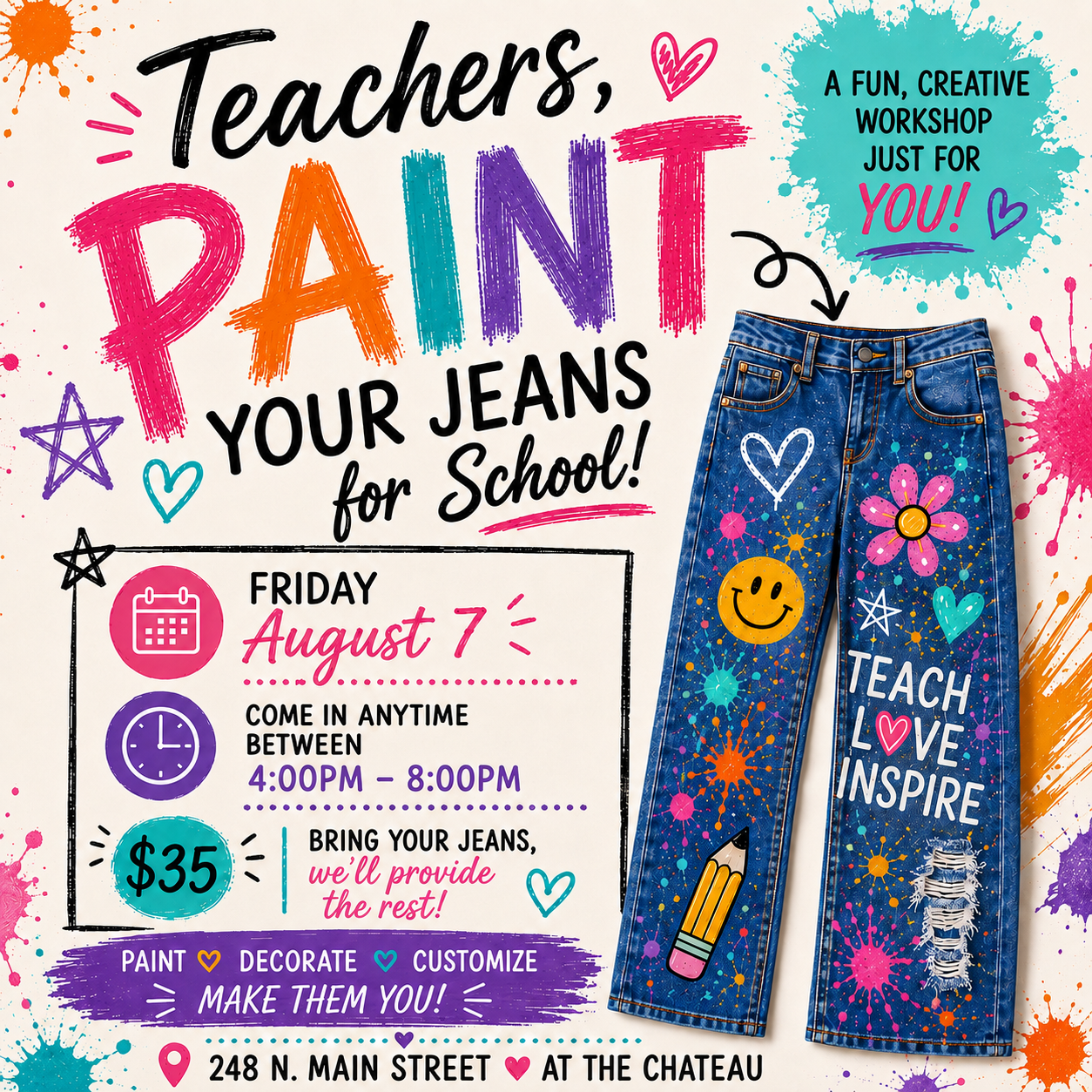 Teacher Paint Party