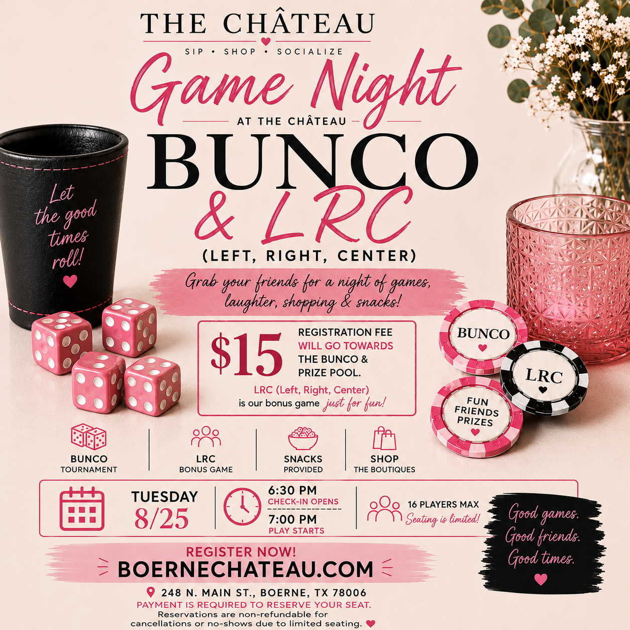 Bunco & LRC Game Night